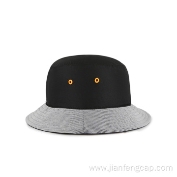 bucket hat wholesale metal eyelet mesh border